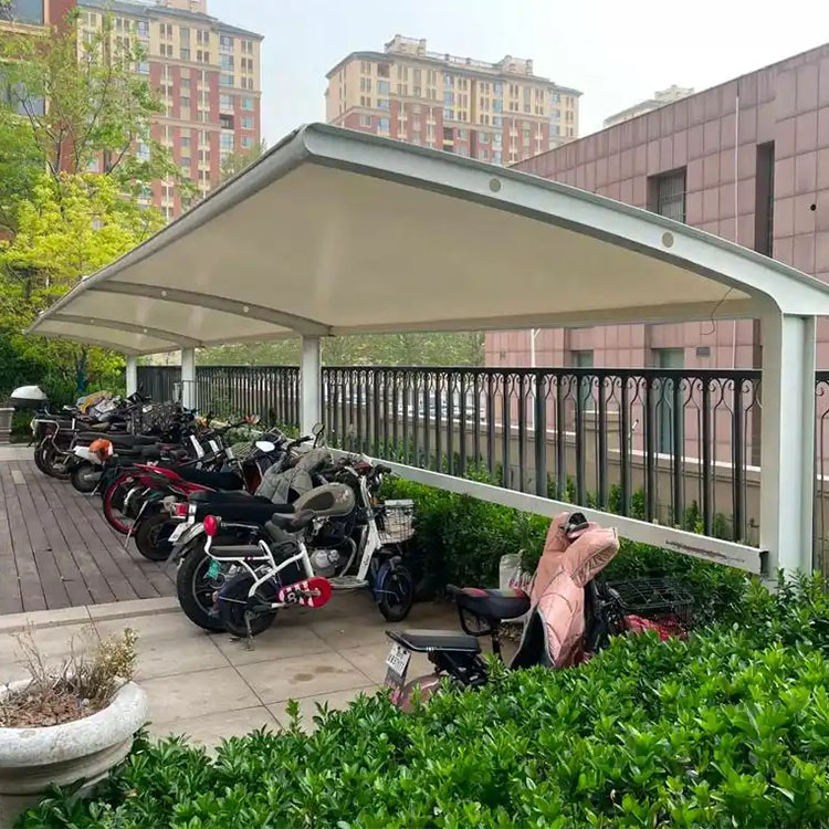 金溪县膜结构电动车棚